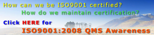 ISO9001:2008 Quality Management System Awareness